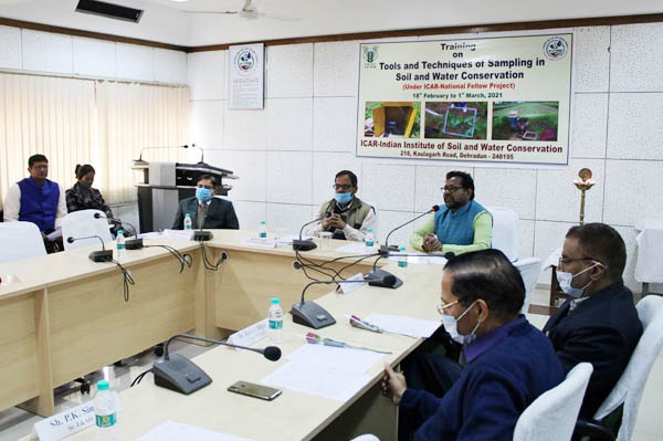 icar-iiswc-ddn-organised-training-programme-18-feb-21