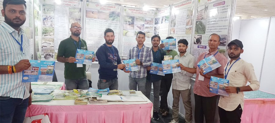 ICAR-IISWC, Dehradun participated in the Farmers Fair and National Exhibition organized at Govardhan Hall, Premnagar Ashram, Haridwar during 20 to 21 October, 2023