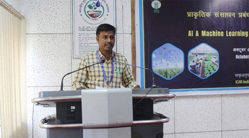 ICAR-IISWC, Dehradun is organizing a training on Application of Artificial Intelligence and Machine Learning in Natural Resources Management during 3rd to 7th Oct 2023