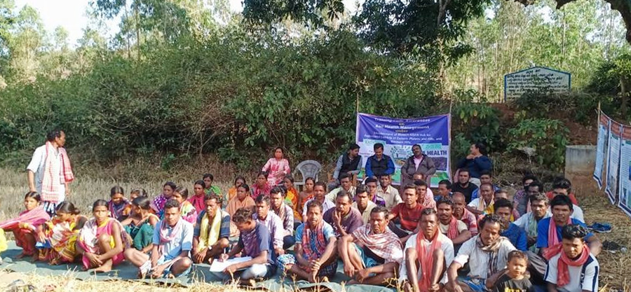 ICAR IISWC RC Koraput organised Training cum Awareness on Soil Health Management under DBT KISAN Hub Project at Janiguda villages on January 25 2021