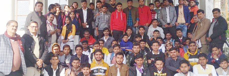 RC Agra organised exposure visit for the students of A  K (PG) College Shikohabad UP January 27 2021